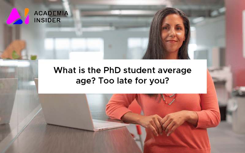 average phd student age
