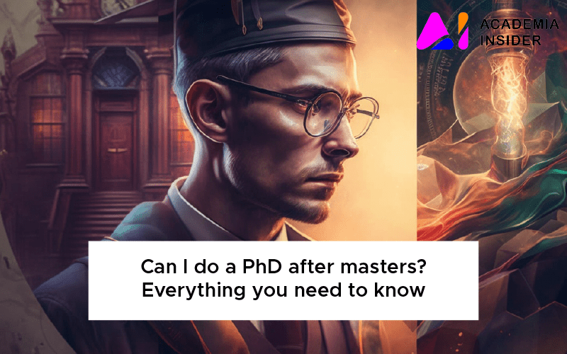 doing phd after masters
